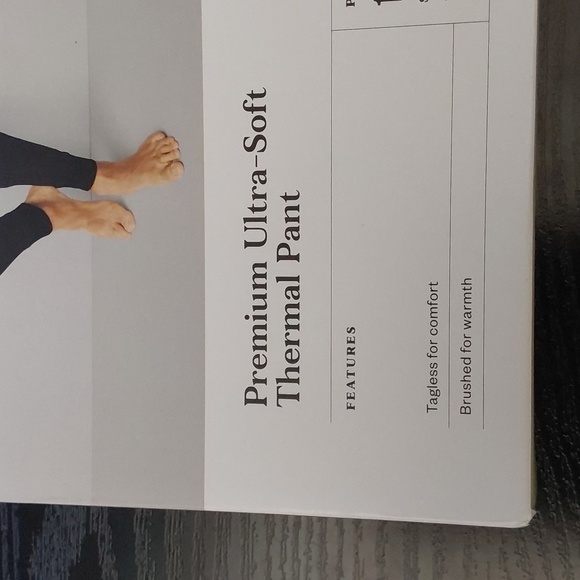 Men's Premium Ultra-soft Thermal Pants | Goodfellow & Co | Large - Picture 3 of 6